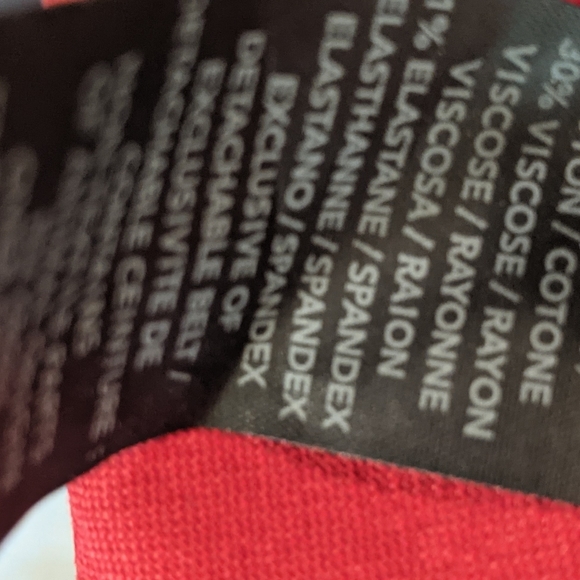 Stunning boat neck Donna Karen red sheath dress size 4 - Picture 4 of 15